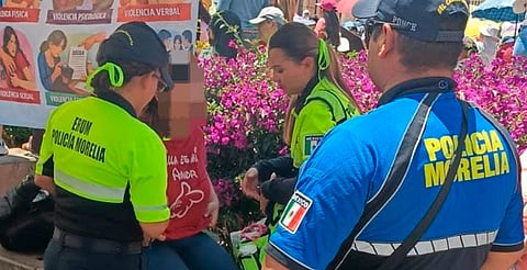 Viacrucis en el Centro de Morelia con un solo caso de insolación atendido