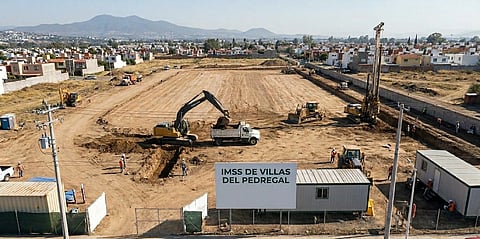 Ya arrancó construcción del hospital de Villas del Pedregal: IMSS