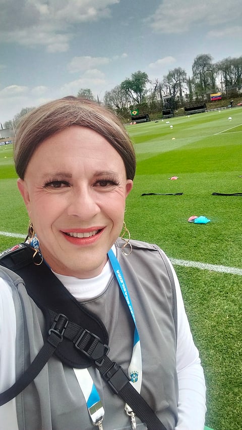 Roxana Olarte, pionera trans en el periodismo deportivo en México