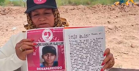 “Te suplico que nos digas dónde están”: la carta de Ceci Flores a ‘El Chapo’