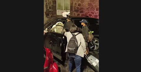 VIDEO: se registra gresca tras choque en Morelia