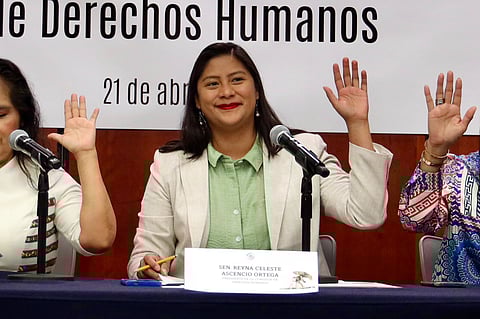 Celeste Ascencio refrenda compromiso con la transparencia, los derechos humanos y el pueblo de México desde el Senado