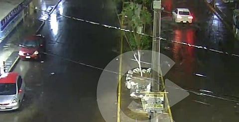 Reportan encharcamiento en avenida Pedregal de Morelia tras lluvias; piden precaución