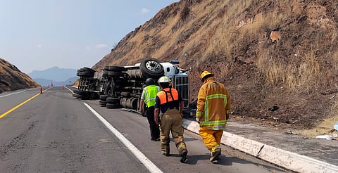 Derrame de diésel en la Siglo XXI en Apatzingán: activan protocolos de seguridad