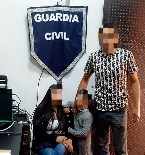 Niña desaparecida en Contepec es localizada gracias al despliegue de la Guardia Civil