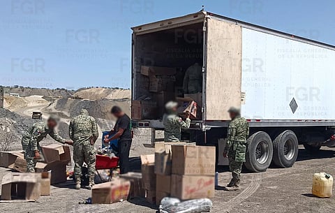 FGR destruye más de cinco toneladas de pirotecnia en Coahuila

