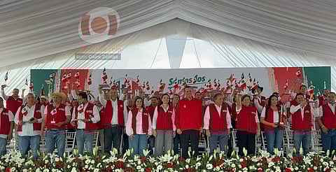 Toman protesta 99 perfiles del PRI en Michoacán que buscan perfilarse rumbo al proceso electoral