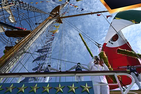 Buque Cuauhtémoc: más de 40 años llevando a México por el mundo