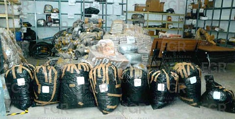 Accidente revela cargamento de droga; hay cuatro detenidos 