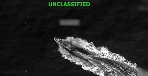 EU ataca "narcolancha" y mueren 3, en el Pacífico 