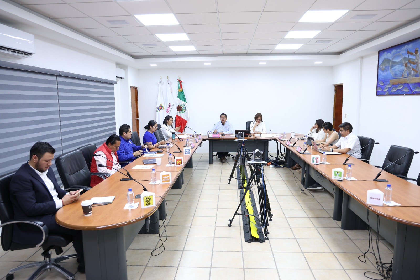 IEM aprueba informe sobre asociaciones civiles del proceso electoral 2023-2024