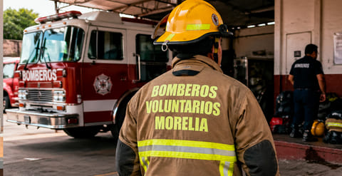 Bomberos en Michoacán operan sin ley ni presupuesto