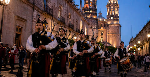 Este será el recorrido de la callejoneada con gaitas en Morelia
