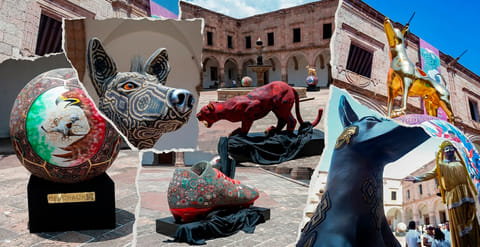 Fiesta mundialista invade Michoacán con exposición “La pasión nos une” de César Menchaca