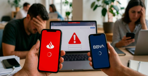 Usuarios no pueden iniciar sesión ni hacer transferencias