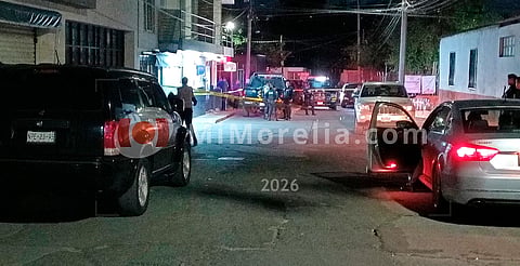 Hombre es asesinado a balazos en la colonia Indeco Santiaguito, al norte de Morelia