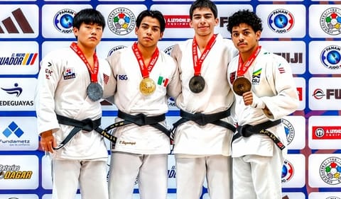 Eduardo Sagastegui gana oro en Panamericano Junior de judo