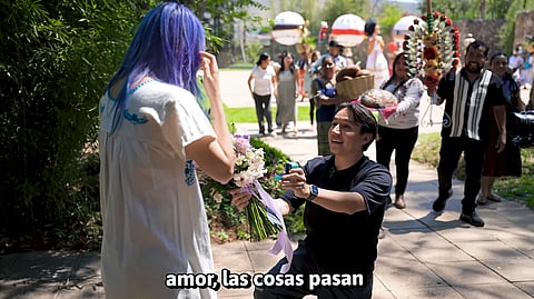 ¡Dijo que sí! Chingu Amiga se compromete en emotiva sorpresa en Oaxaca [VIDEO]