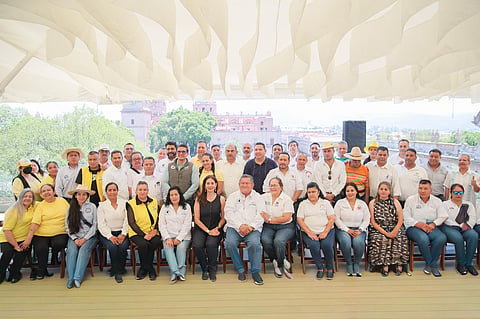 Sindicatos reconocen liderazgo y trayectoria de Gaby Molina