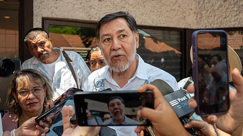 Noroña niega disputa con Grecia Quiroz y rechaza señalamientos de violencia política