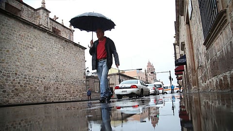 Continúa la posibilidad de lluvia en Morelia (Foto: ACG)