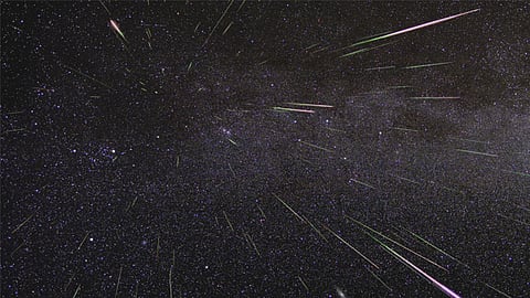 Podrían caer entre 200 y 500 meteoritos por hora; en 2009 ocurrió un espectáculo similar (Imagen: NASA)