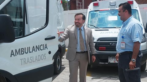Los vehículos fueron asignados para que las Clínicas-Hospital del Instituto cuenten con lo necesario para hacer frente a las emergencias
