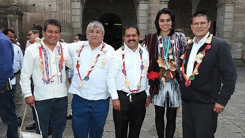 La multiculturalidad de pueblos originarios, es lo que hace fuerte a Michoacán: Ángel Cedillo