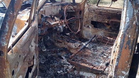 El domingo 11 del presente mes ardió una toma clandestina de la paraestatal, en las inmediaciones del Lago de Cuitzeo