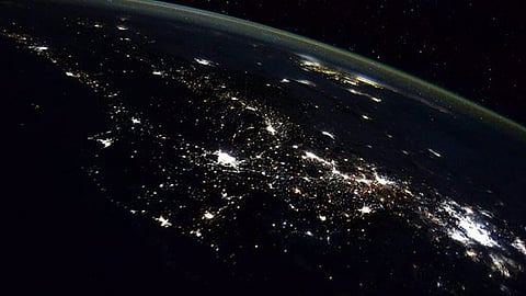 Así se ve parte de nuestro país desde el espacio