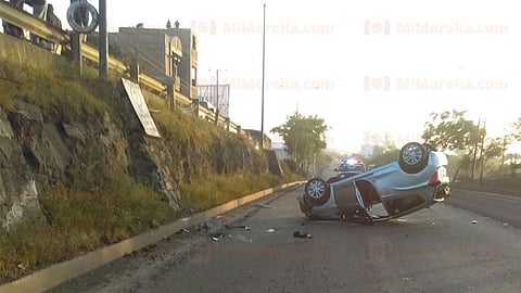 Llevaron el auto a un corralón (Foto: RED 113)