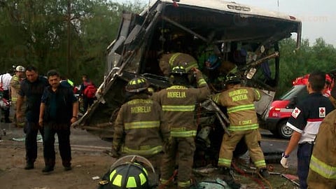 El percance fue durante la tarde-noche de este lunes, a la altura del kilómetro 159+400, muy cerca de la población de La Goleta (Fotos: RED113)