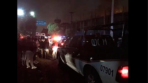 El motín inició a las 20:00 horas del lunes (Foto:Twitter @vulcano_7)
