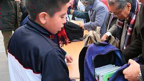 Las escuelas a nivel básico reforzaron el programa de revisión de mochila (Foto: Ilustrativa)