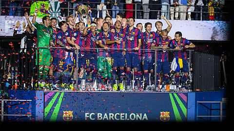 El Barcelona que lo ganó todo en la época de Guardiola, Vilanova y Luis Enrique (foto: uefa.com)