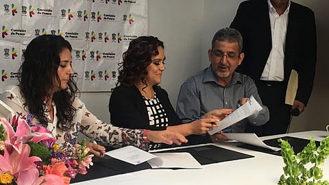 Compesca, Sedrua y Granja La Noria firman acuerdo con el cual se pone en marcha el proyecto estratégico para producir 20 mil toneladas anuales de tilapia en el embalse