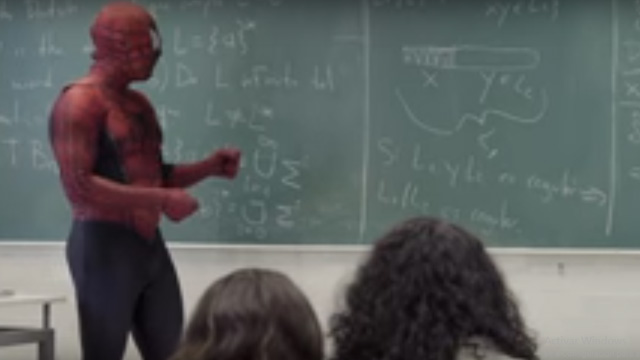 La idea surgió tras ver una escena de un cómic de Spider Man (Foto: YouTube) 