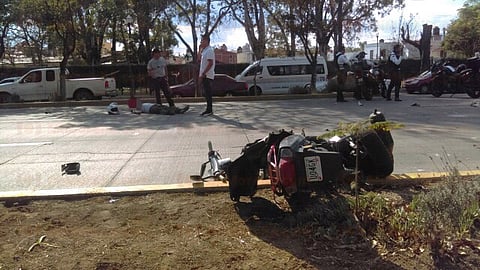 La víctima fue llevada a un hospital regional