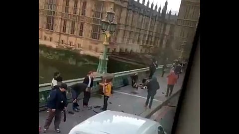 Una mujer falleció en el presunto atentado (Foto: Captura de video)