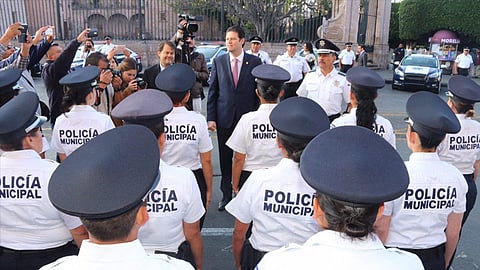 El presidente municipal encabezó una reunión con el Secretariado Ejecutivo del Sistema Nacional de Seguridad Pública (Foto cortesía)