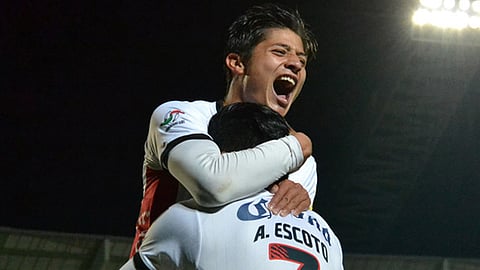 Los Lobos vencieron a los Alebrijes por marcador global de 2-1 (Foto: @AscensoMX)