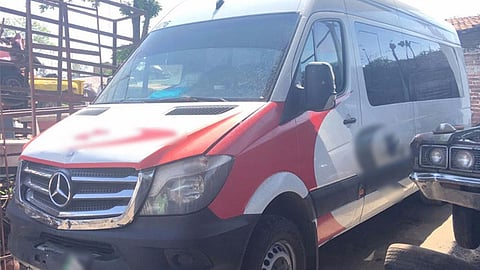 La SSP también les aseguró un vehículo (Foto: Cortesía)