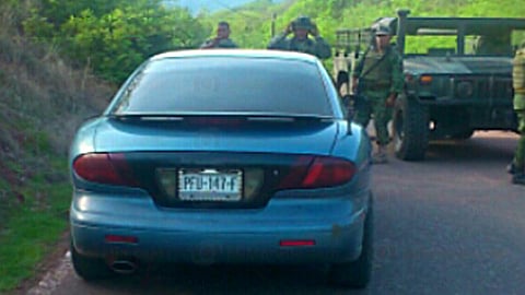 Presentaba huellas de violencia