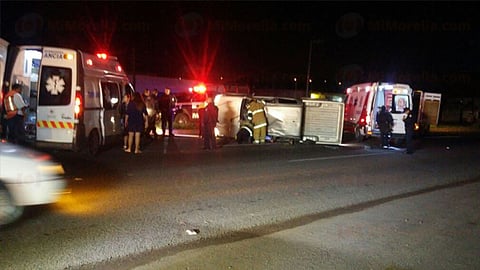 Ocurrió por la madrugada sobre la carretera Morelia-Salamanca
