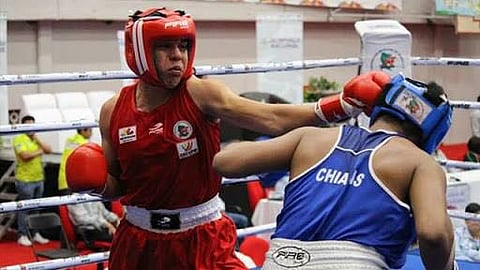 El joven boxeador es originario de Morelia, pero radica en Estados Unidos (Foto: Cortesía)