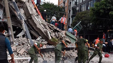 Los trabajos continúan (Foto: @SEDENA_,mx)