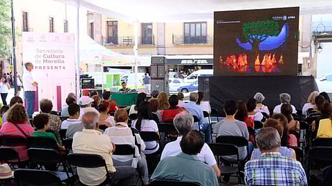 La Secretaría de Cultura de Morelia lleva arte a las plazas públicas y su ciudadanía (Foto: Cortesía)