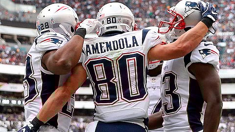 Los Patriotas le pasan por encima a los Raiders en juego celebrado en México