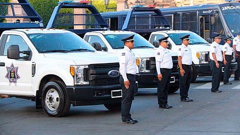 El aumento de policías en la ciudad es la principal causa del incremento de 200 millones de pesos al capítulo mil, dijo el tesorero (Foto: Policía de Morelia)
