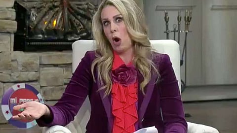 Hace pocos días se vio a Atala Sarmiento por los pasillos de Televisa (Foto: Captura)